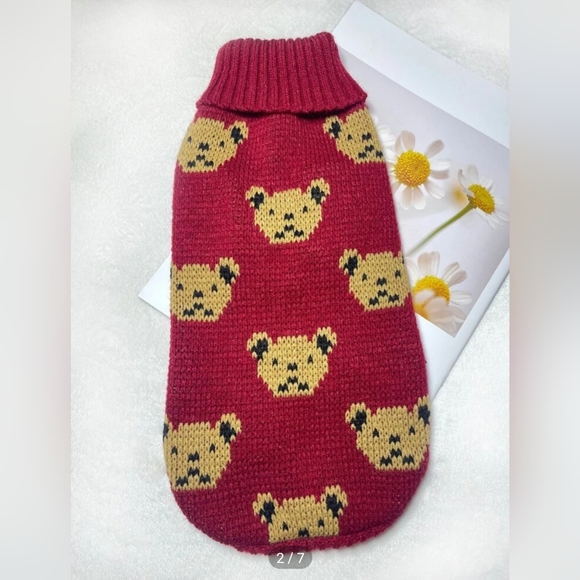 Pet Teddy Bear Sweater - Picture 3 of 9